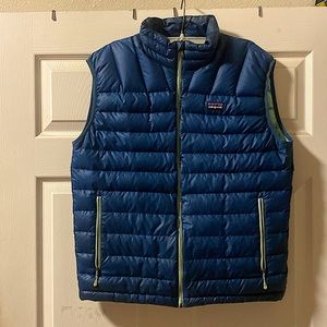 Patagonia mens size medium down vest mid-weight